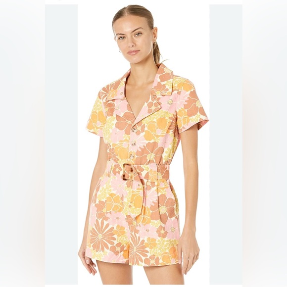 Show Me Your MuMu Rhodes Romper - Picture 1 of 4